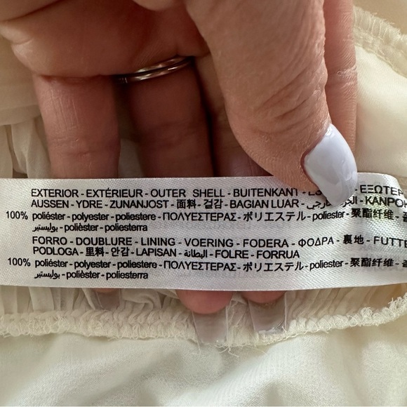 Zara Pleated Balloon Sleeve Blouse - Picture 9 of 9